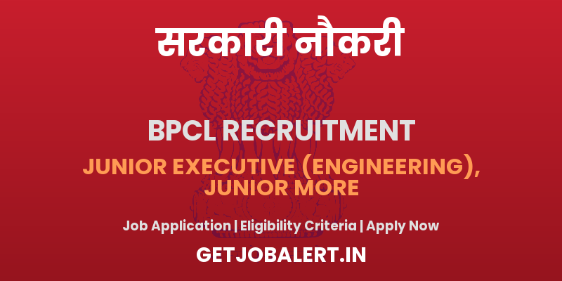 BPCL Recruitment 2025 - Apply Online for Various Posts