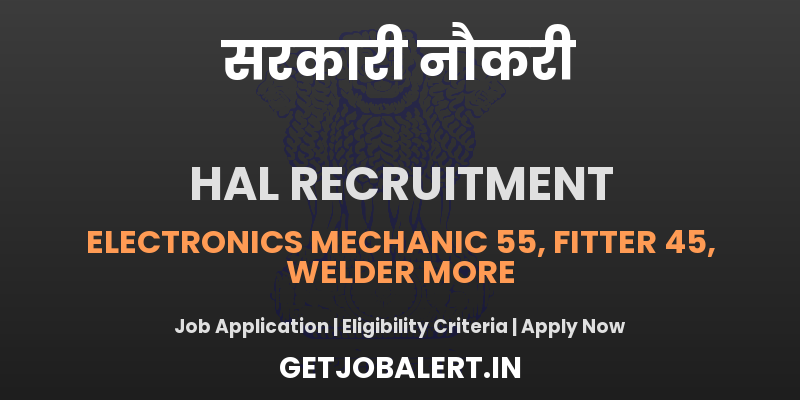 HAL Recruitment 2025 - Apply Offline for 206 ITI Trade Apprentice Posts