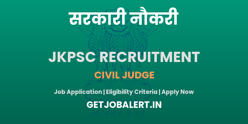 JKPSC Civil Judge Recruitment 2025 - Apply Online for 42 Posts