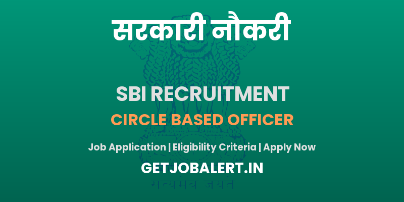 SBI Circle Based Officer Recruitment 2025 - Apply Online for 2964 Posts