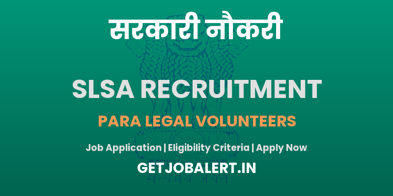 State Legal Services Authority WB Announces Recruitment for Para Legal Volunteers 2025