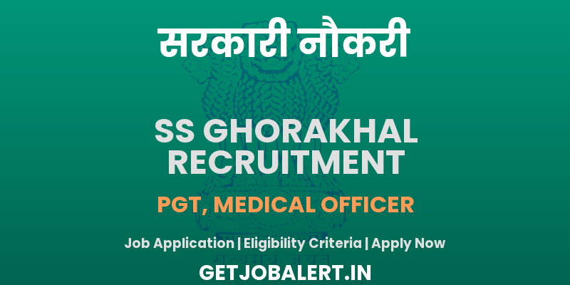 Sainik School Ghorakhal PGT, Medical Officer, TGT Recruitment 2025 - Apply Offline for 03 Posts