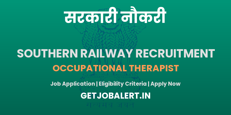 Southern Railway OT Recruitment 2025 - Apply Online