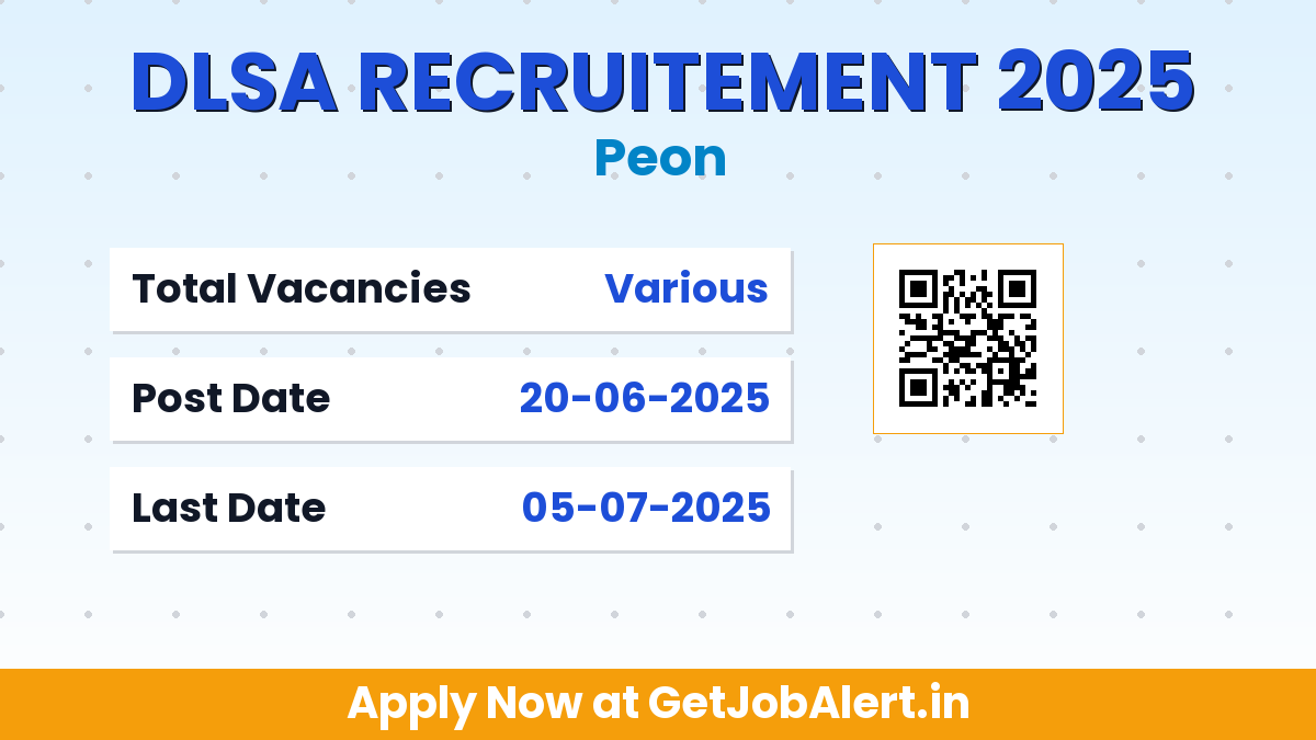 DLSA Chitrakoot Peon Recruitment 2025 - Apply Offline