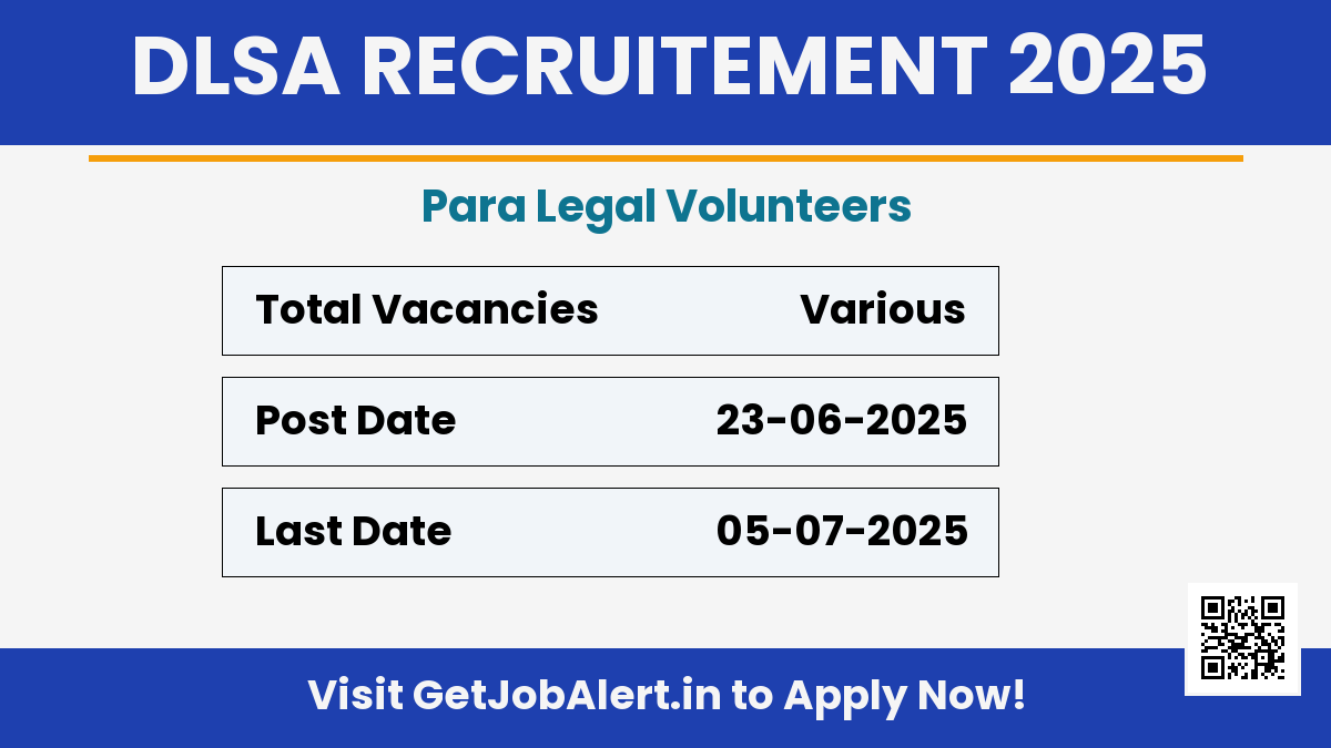 DLSA Balangir Para Legal Volunteers Recruitment 2025 - Apply Offline
