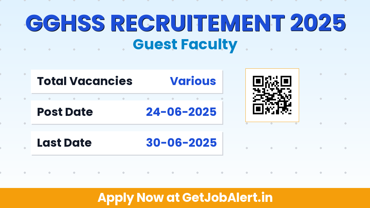 GGHSS Nabarangpur Guest Faculty Recruitment 2025 - Walk in for Masters Degree Candidates