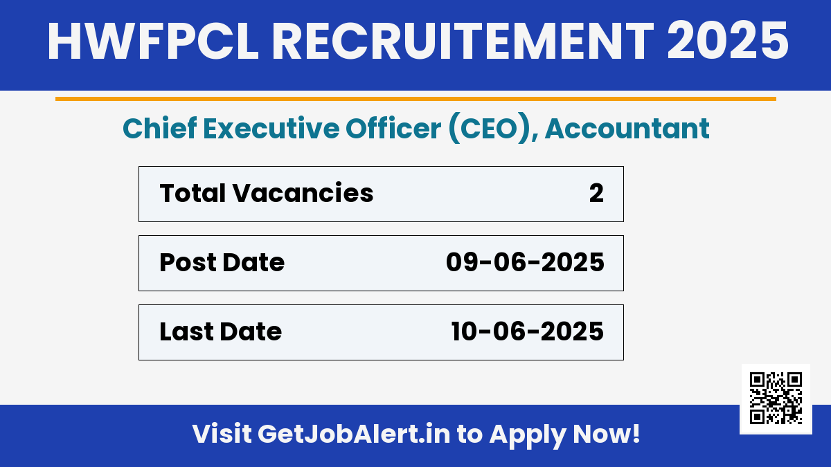 Harbhanga Women Farmers Producer Company CEO, Accountant Recruitment 2025 - Apply Offline for 02 Posts