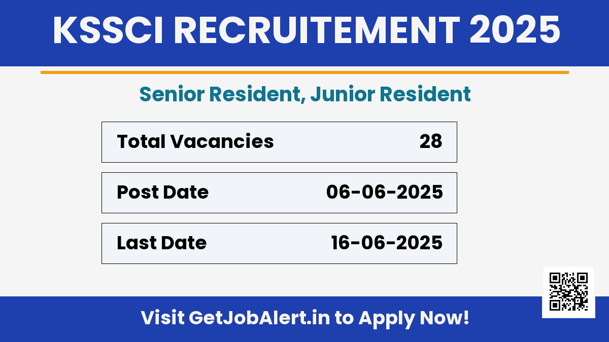 Kalyan Singh Super Speciality Cancer Institute Recruitment 2025 - Apply Offline for 28 Junior Resident, Senior Resident Posts