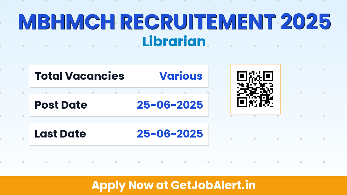 Mahesh Bhattacharya Homoeopathic Medical College and Hospital Librarian Recruitment 2025 - Walk in Interview